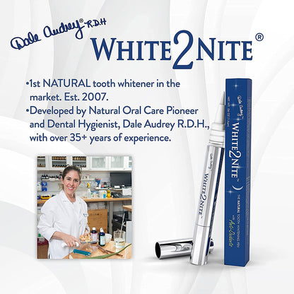 White2nite Teeth Whitening Pen | Enamel Safe, Dentist-Recommended