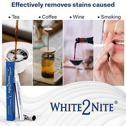 White2nite Teeth Whitening Pen | Enamel Safe, Dentist-Recommended