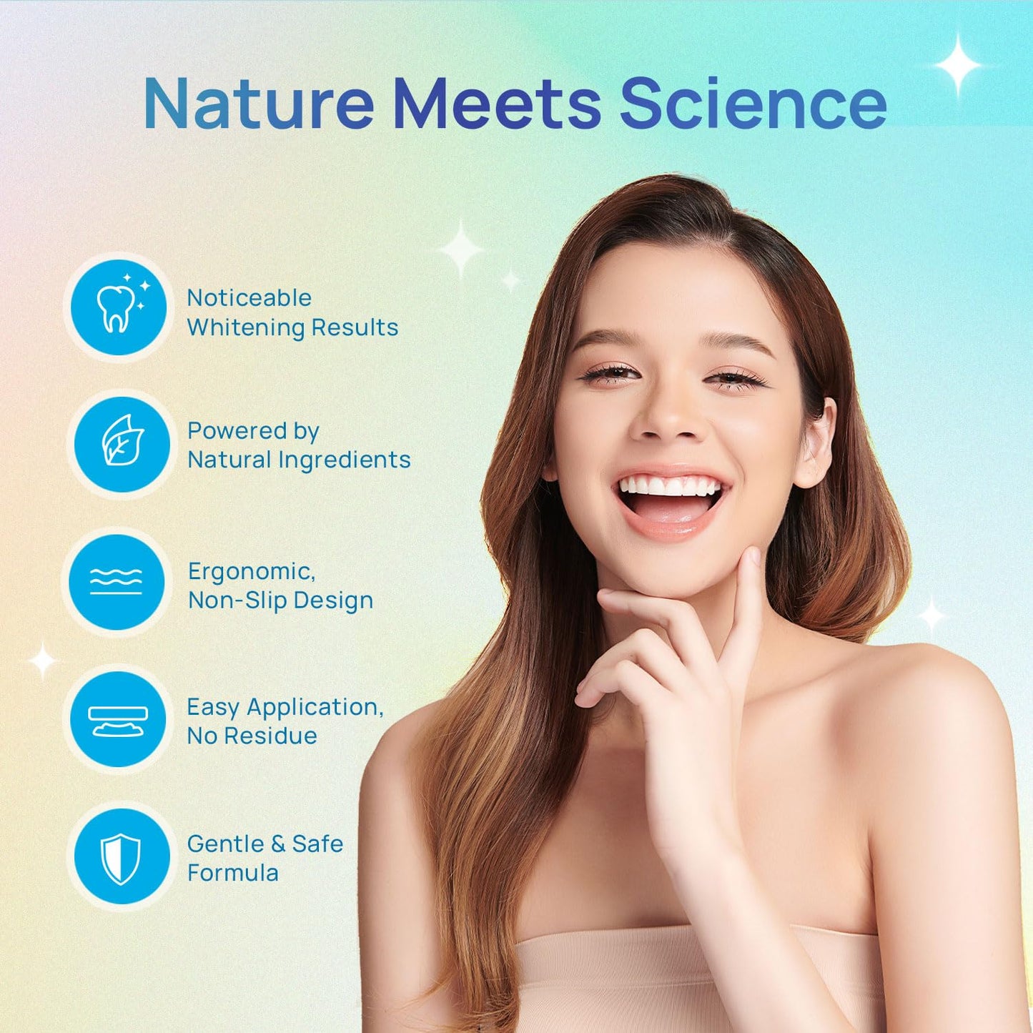 Whitebite Pro PAP Teeth Whitening Strips | Pineapple & Coconut Enzyme Formula