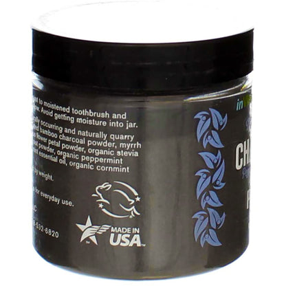 Whitening Tooth Powder with Activated Charcoal – Cool Peppermint