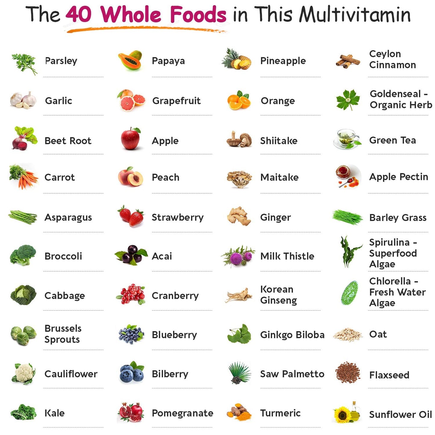 Wholesome Wellness Whole Food Multivitamin for Women - Natural Vitamins, Minerals, Organic Extracts - 120 Tablets
