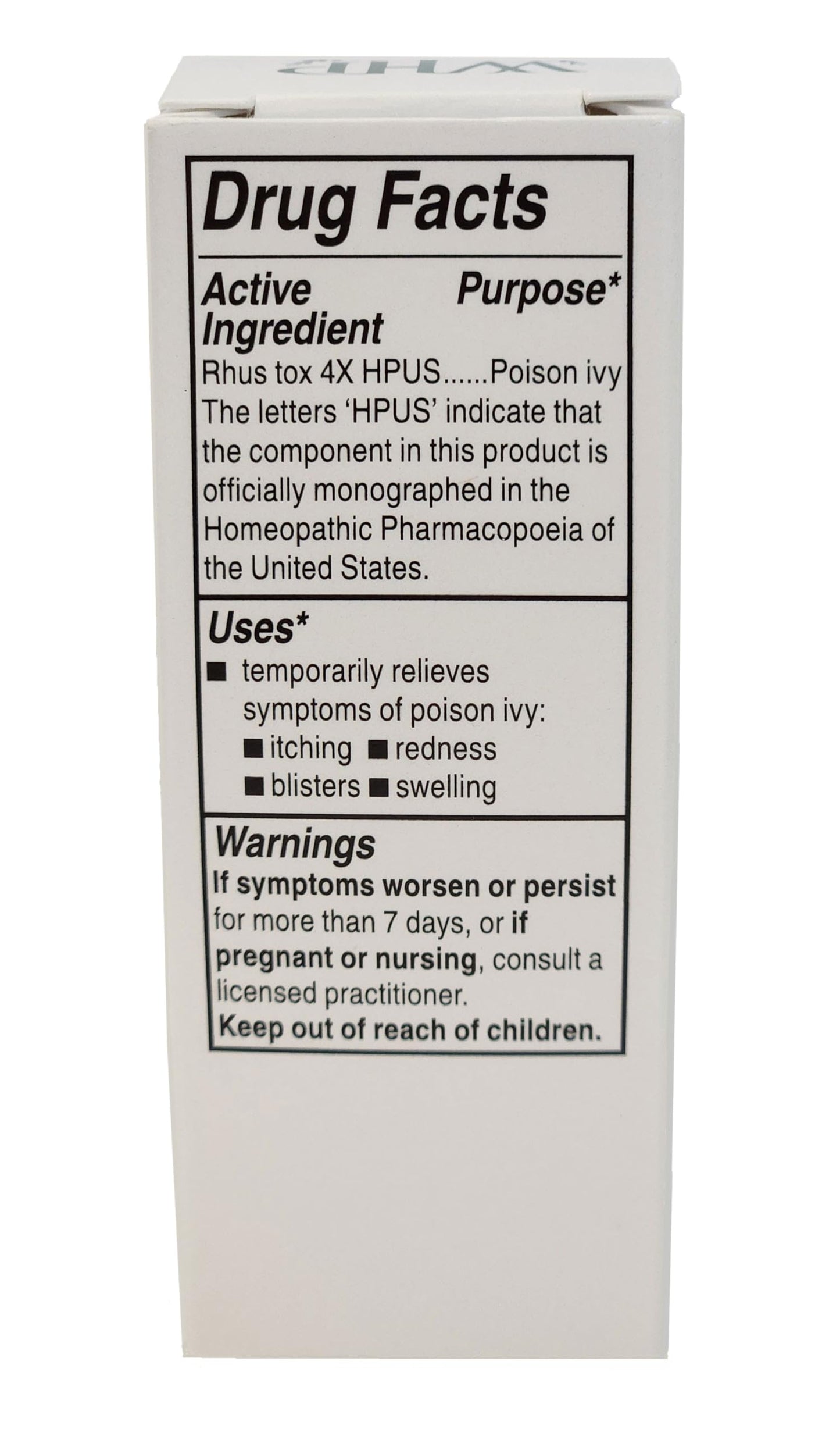 WHP Poison Ivy - All-Natural Homeopathic Relief (300 pills)