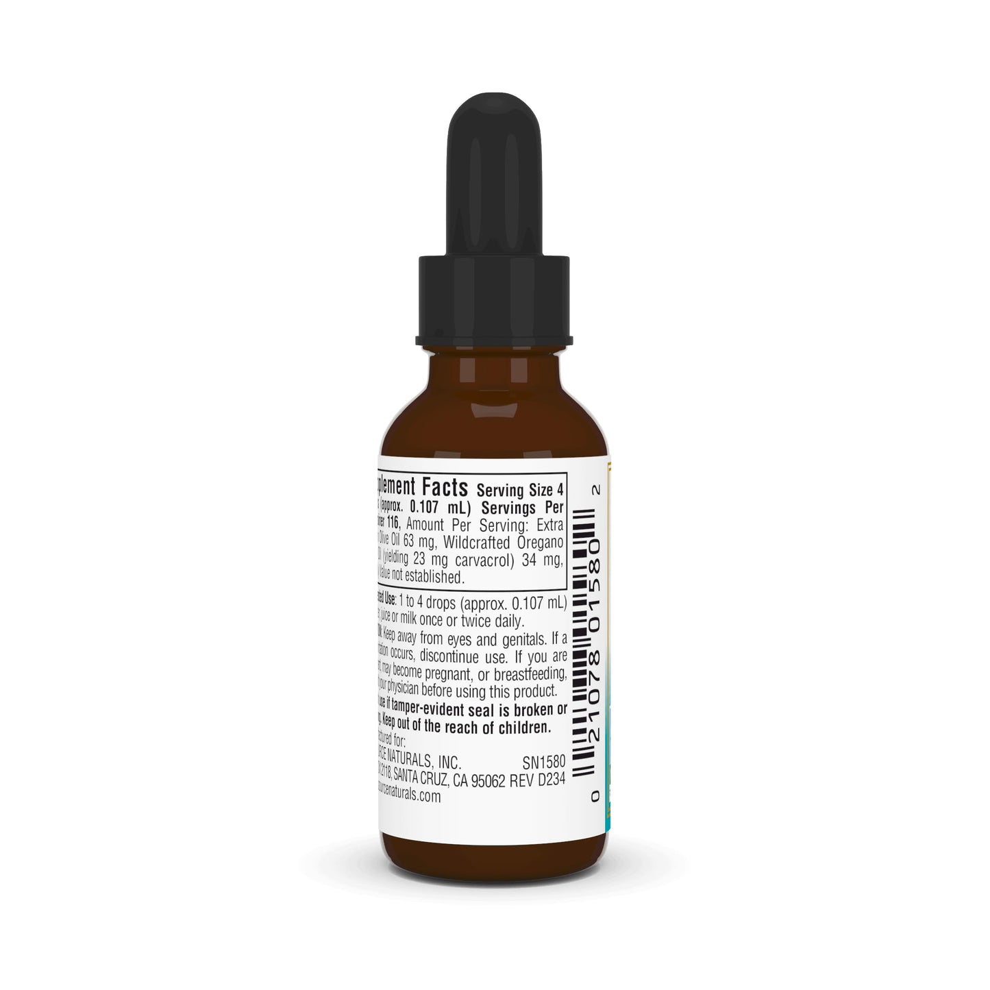 Source Naturals Oregano Oil 70% Carvacrol, 0.4 fl oz – Immune Support