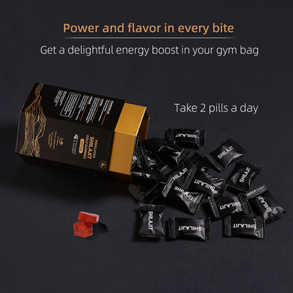 5Loaf2Fish Himalayan Shilajit Gummies with Ashwagandha & Sea Moss – 70 Gummies