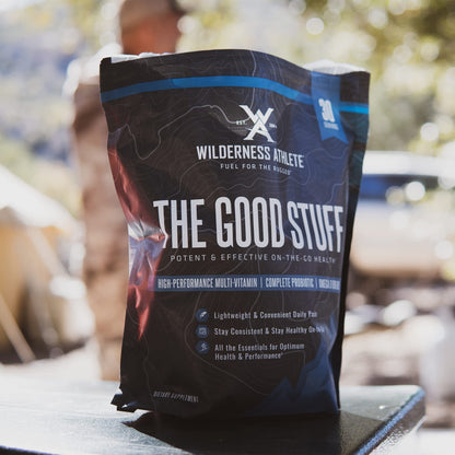 Wilderness Athlete The Good Stuff | Daily Vitamin Pack – Multivitamin for Women & Men | Probiotics, Omega-3, Zinc