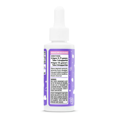 Wink Well Kids Melatonin Drops — 1 mg, Drug-Free Sleep Support for Children (2-Pack)