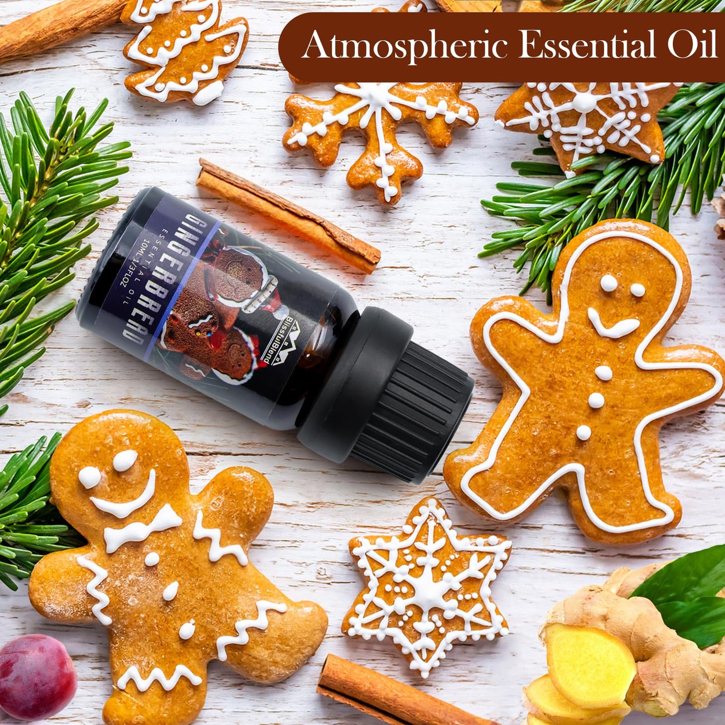 Winter Essential Oils Gifts Set - 6 x 10ml | Home & Car Care, DIY Candle & Soap Making | Christmas Gift