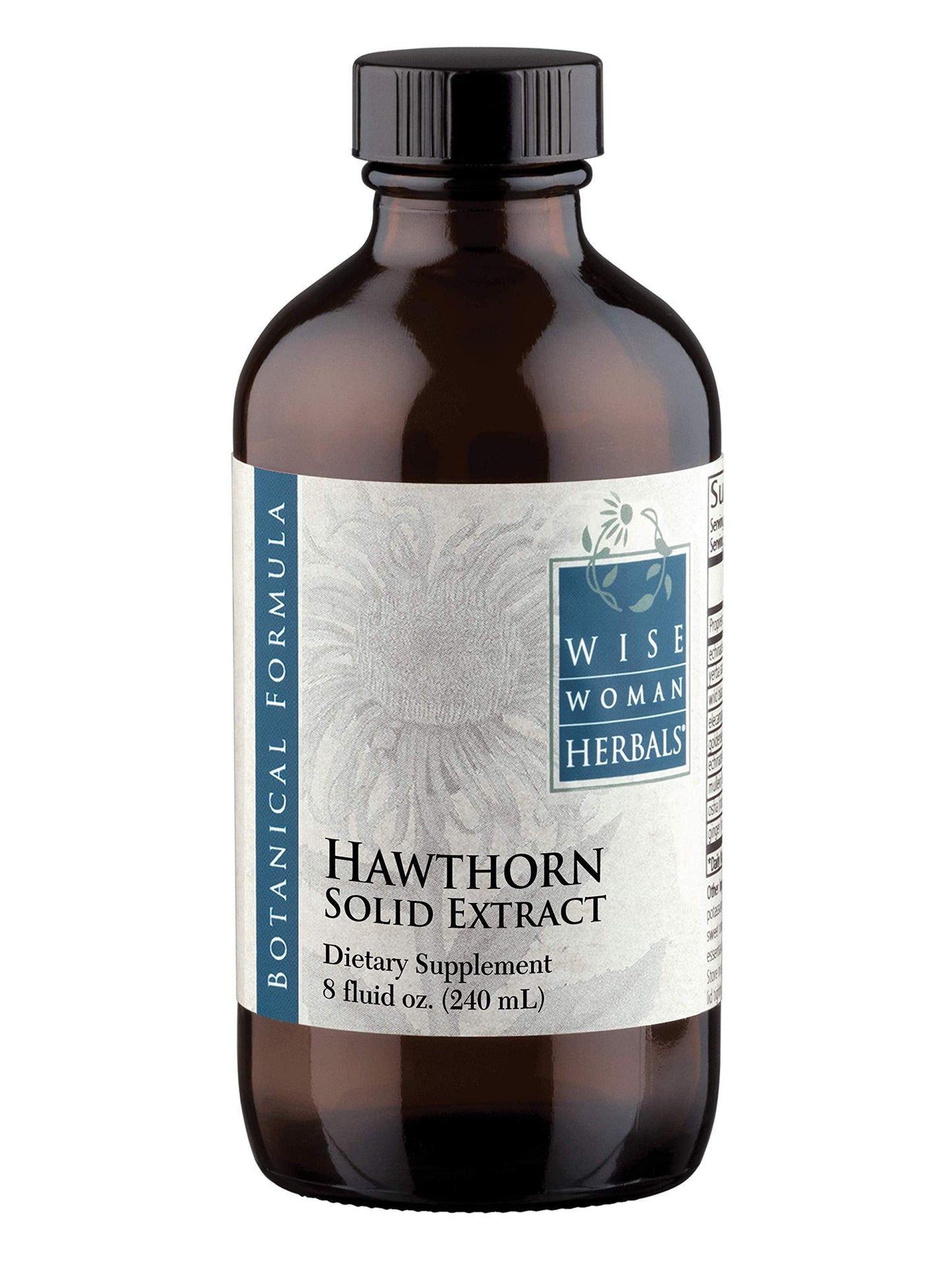 Wise Woman Herbals Hawthorn Berry Solid Extract 4:1 - Alcohol-Free, Extra Strength for Healthy Circulation