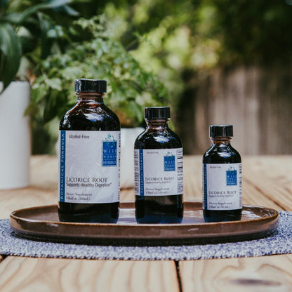 Wise Woman Licorice Botanical Syrup 4:1 - Alcohol-Free, Digestive & Immune Support (4 oz)