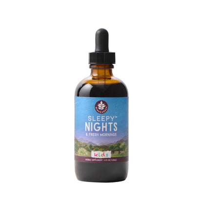 WishGarden Sleepy Nights for Kids – All-Natural Herbal Sleep Tincture (No Melatonin), 4oz