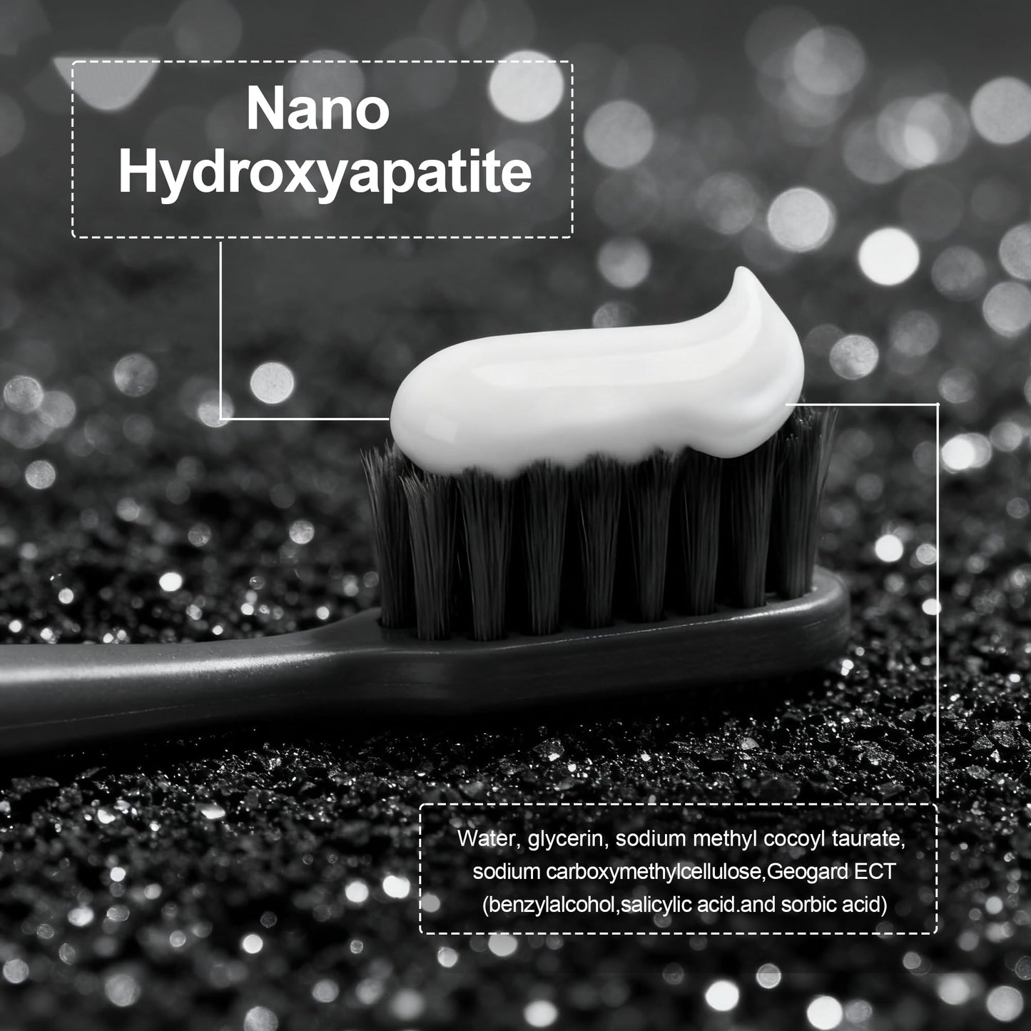 Woadee Nano Hydroxyapatite Toothpaste - Fluoride Free Enamel Protection (4.23 oz)