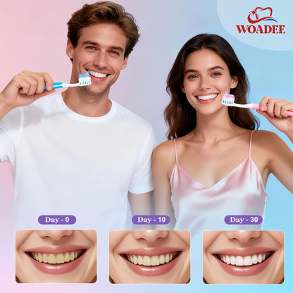 Woadee Niacinamide Whitening Toothpaste | Fluoride-Free Enamel & Gum Health | Mint Flavor