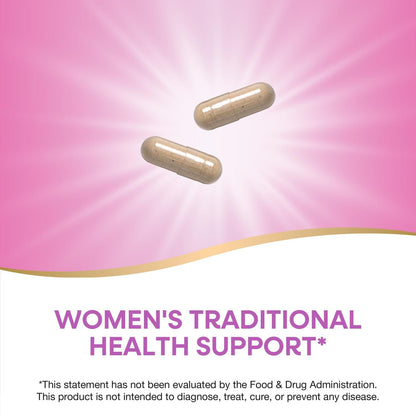 Nature's Way Wild Yam Root – Women's Health Support, 700 mg per 2-Capsule Serving, 180 Vegan Capsules