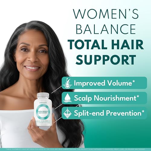 Superfood MD Women’s Balance Hair Growth – 2 Month Soy-Free Formula for 45+