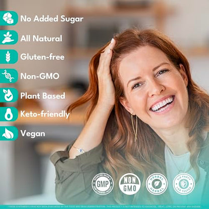 Superfood MD Women’s Balance Hair Growth – 2 Month Soy-Free Formula for 45+