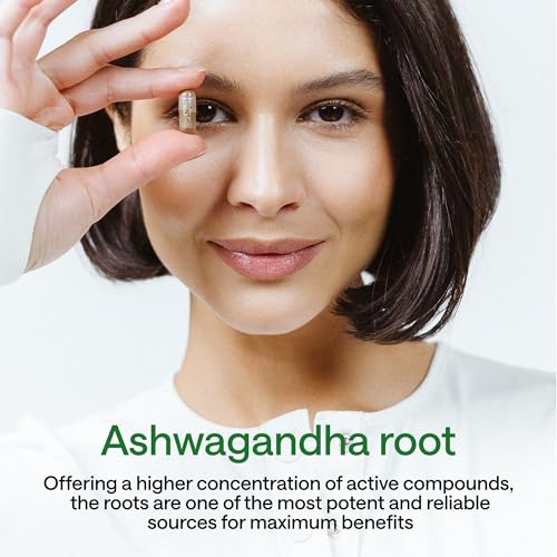 WONDER FAMILY Ashwagandha Complex 800mg with GABA, L-Theanine & B6 – Calm, Focus & Mood (60 Capsules)