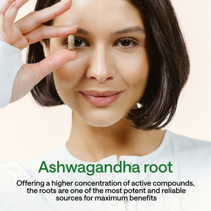 WONDER FAMILY Ashwagandha Complex 96,000mg with GABA, L-Theanine & B6 – Calm, Focus & Mood Support – 240 Capsules (Non-GMO, Gluten-Free) – 4 Pack