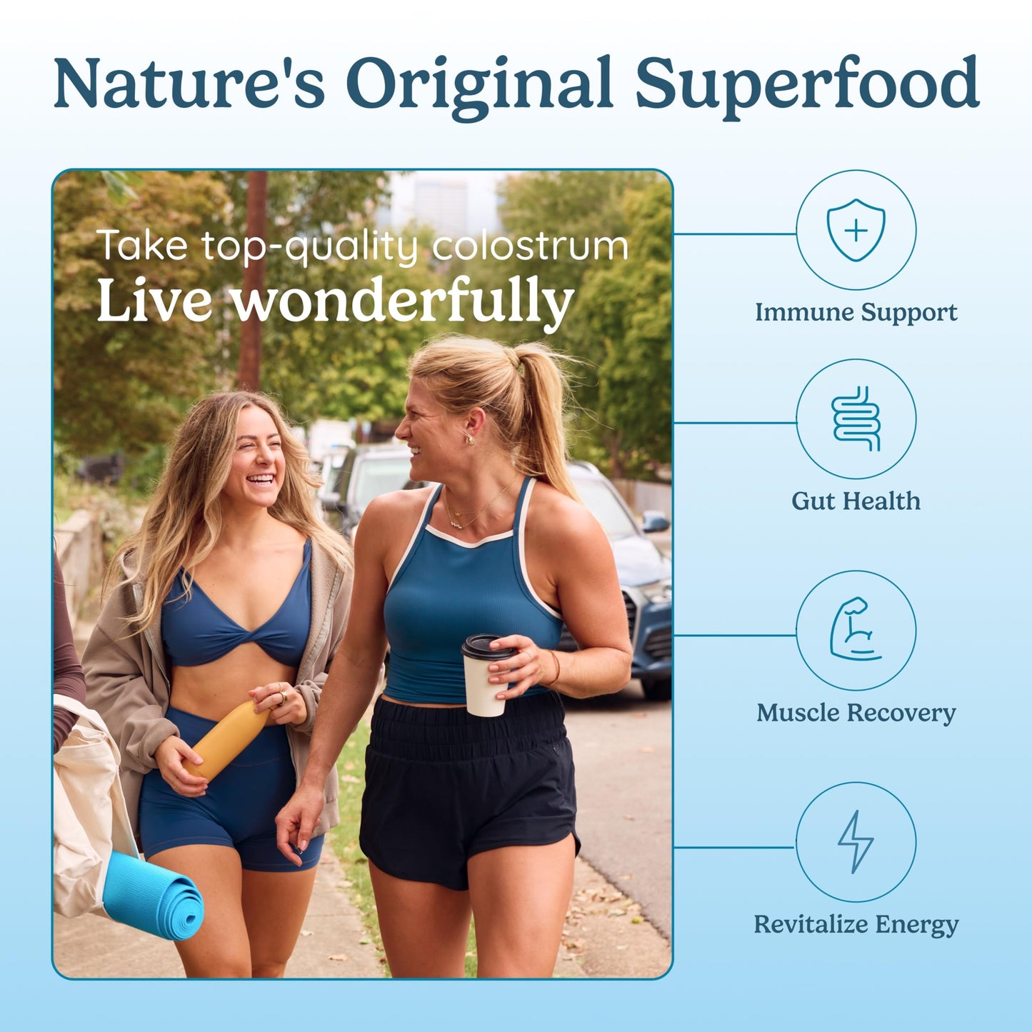 WONDERCOW Colostrum Capsules — Gut Health & Immunity (30 Servings)