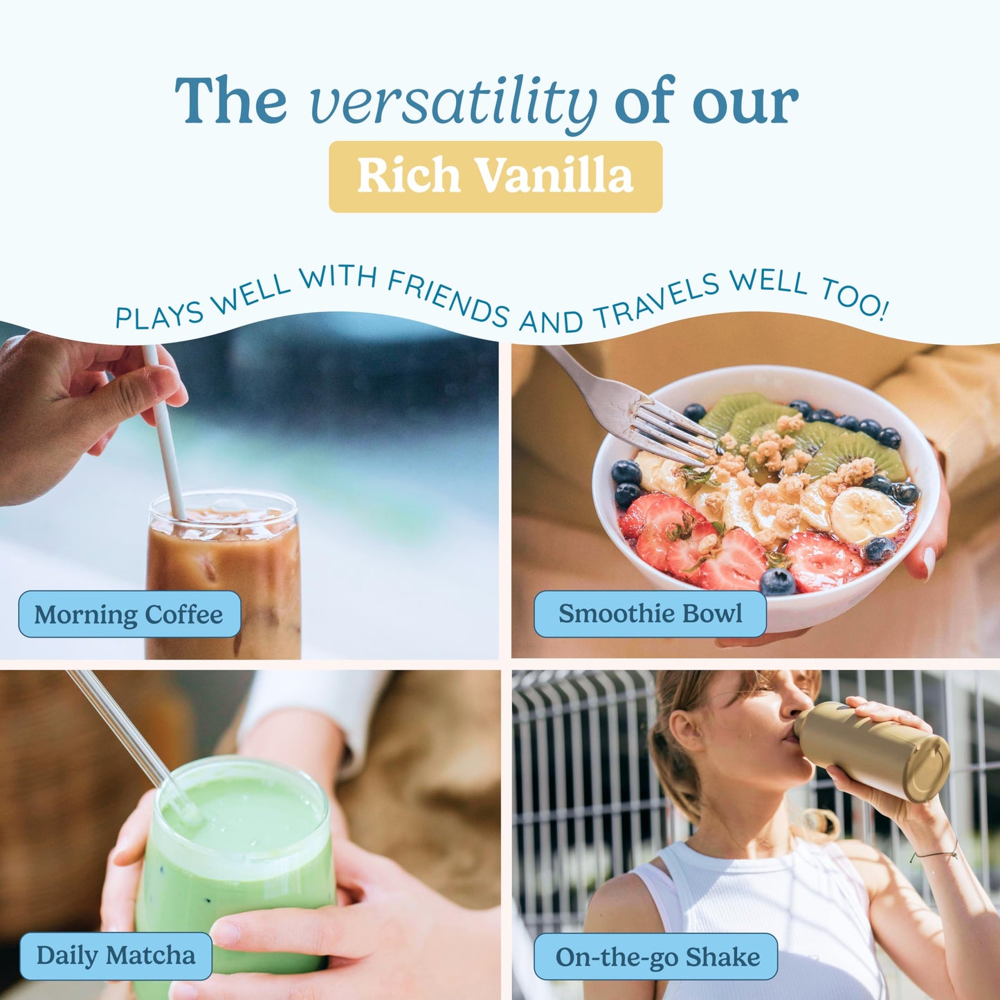 WonderCow Colostrum Powder Vanilla | Gut Health, Immunity & Muscle Recovery, 30 Servings