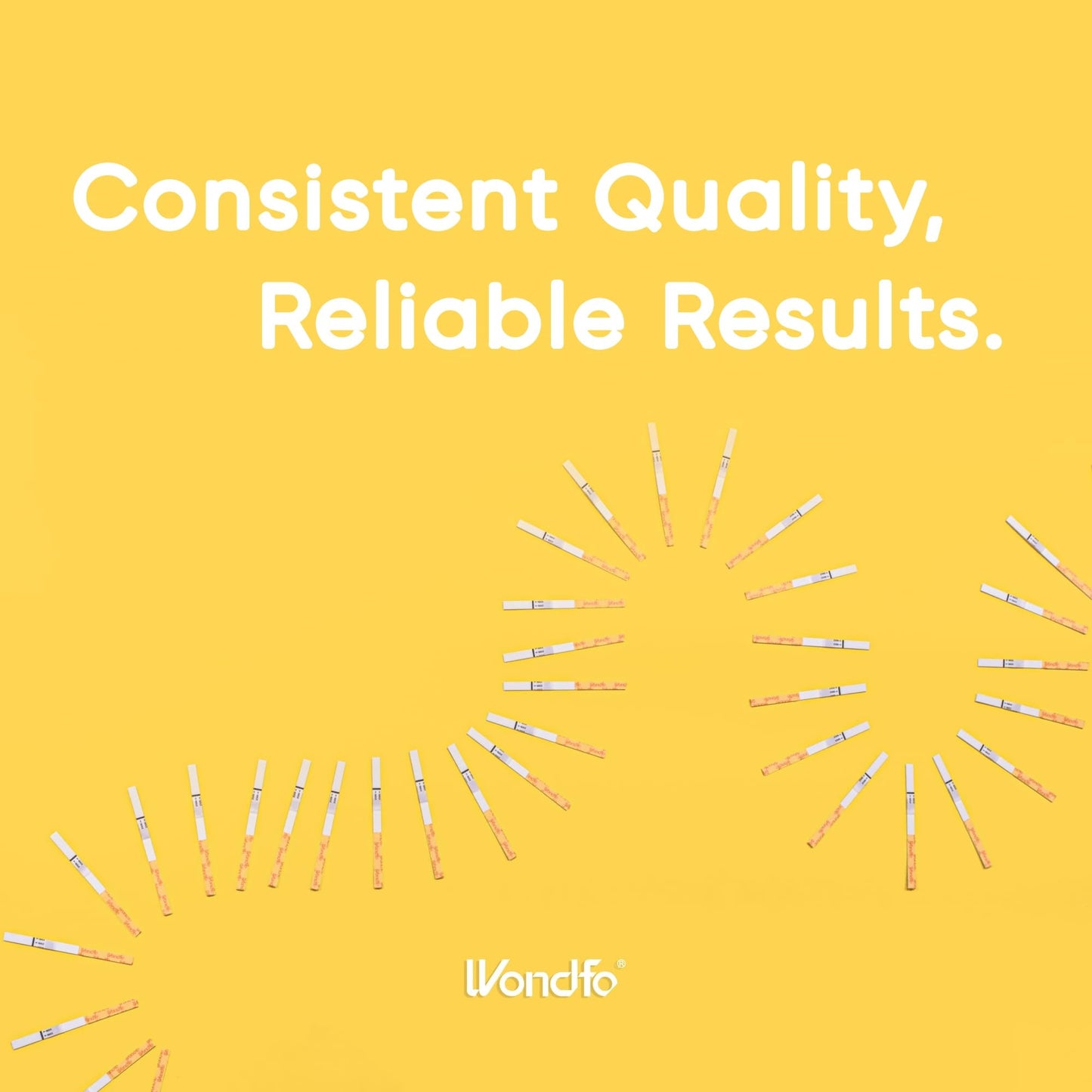Wondfo 3.5mm Early Result Pregnancy Test Strips – 10 mIU/mL Sensitivity, 6 Days Sooner, 3–5 Minute Results – 10 Pack