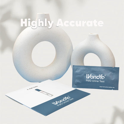 Wondfo PdG Urine Test- 5 Tests to Track Ovulation at Home for Women