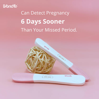 Wondfo Pregnancy Test Early Result 5 Pack - Ultra Sensitive 10 mIU/mL (6 Days Sooner)