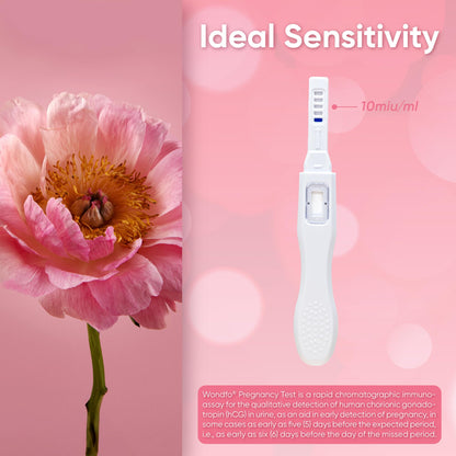 Wondfo Early Result Pregnancy Test Sticks - 6 Days Before Missed Period (15 Pack)