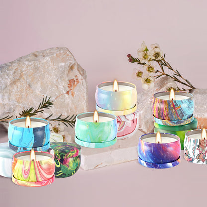 WPONSZU 36-Pack Scented Candles Gift Set – 2.5 oz Soy Travel Tin