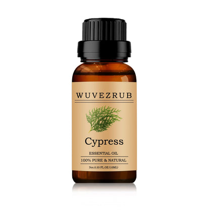 Wuvezrub Cypress Essential Oil 10ML – Organic 100% Pure & Natural for Aromatherapy Diffuser | 0.33 fl oz