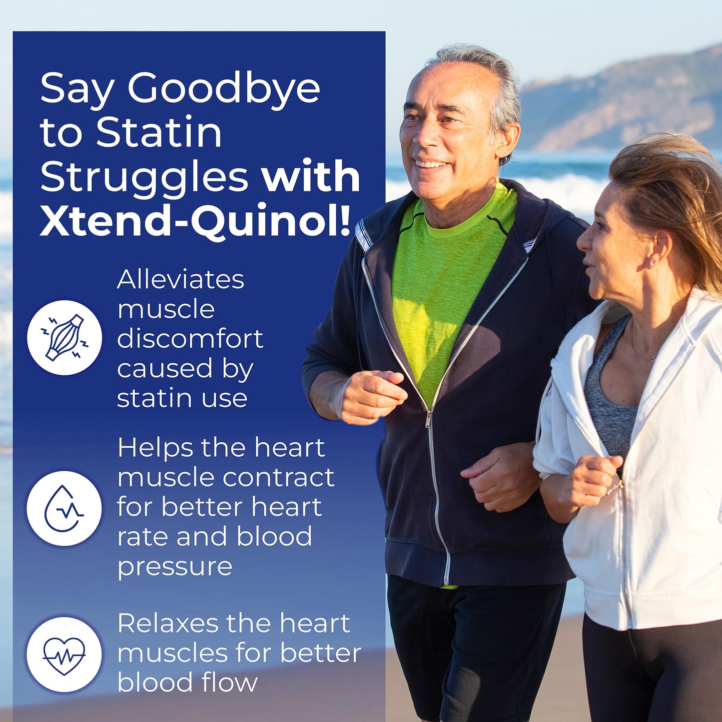 Xtendlife Xtend-Quinol CoQ10 Ubiquinol – 100mg Ubiquinol, 50mg GG, 4-Month Supply (Pack of 2)