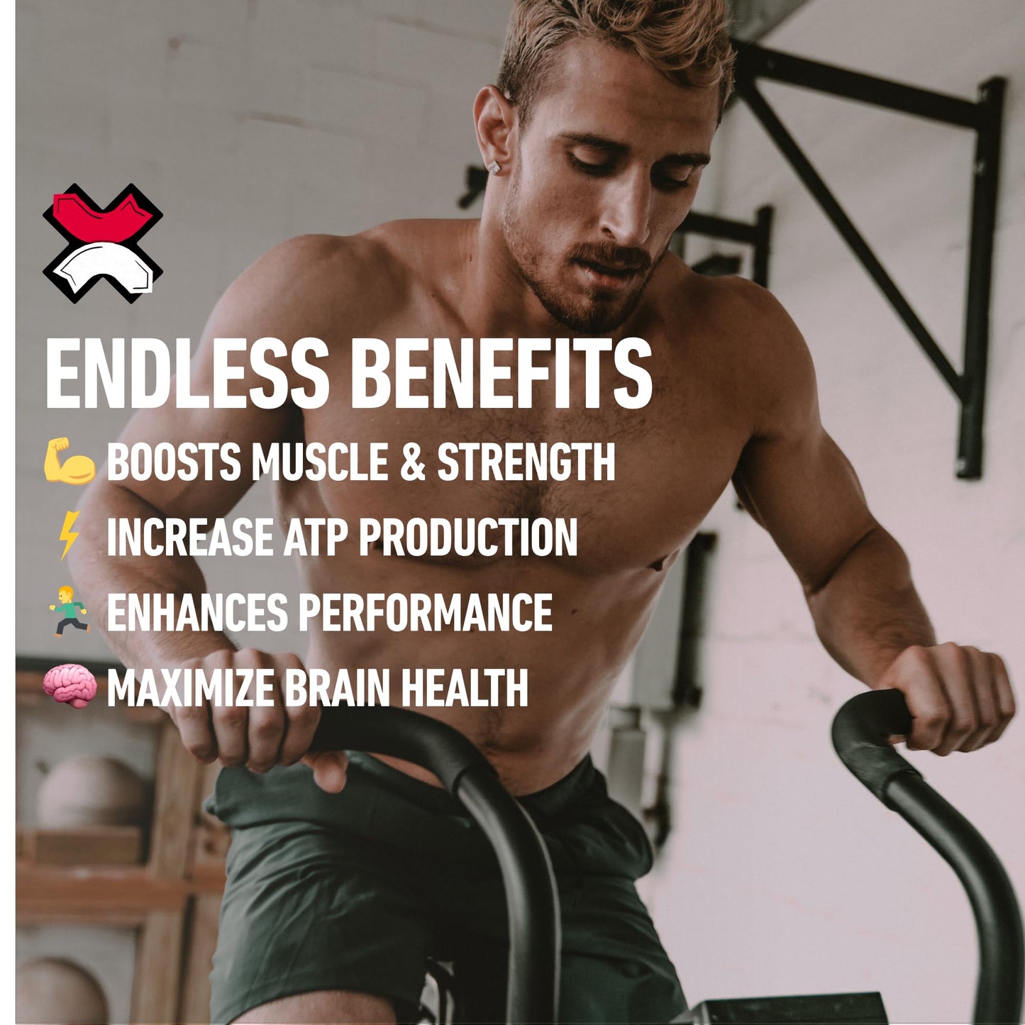 Xwerks Build Creatine Gummies for Men and Women – 120 Count, 1g per Gummy, Lemon Flavor, 4g Total Creatine per Serving