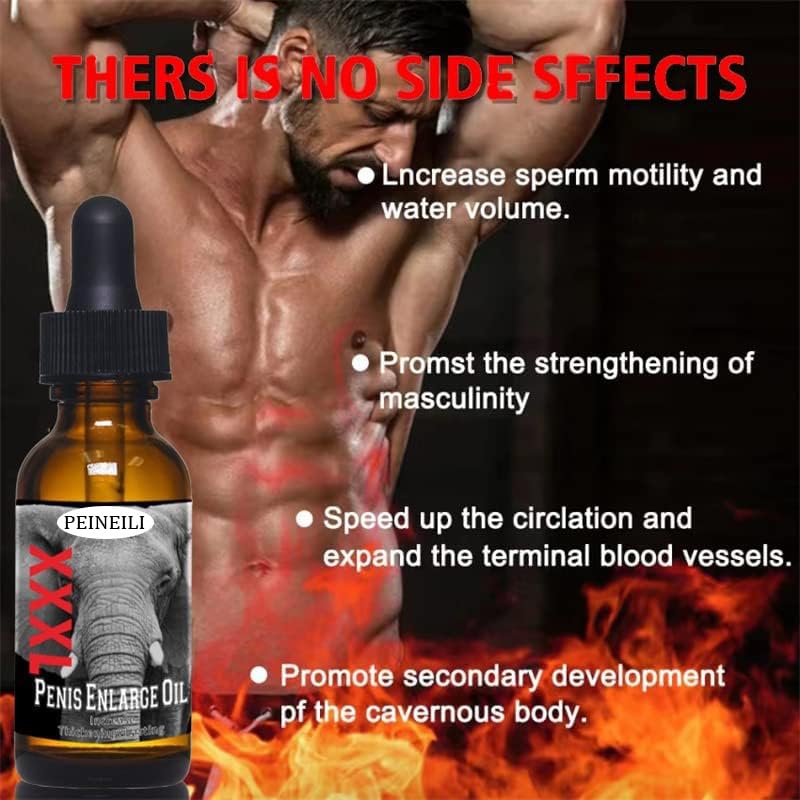 XXXL Large Size Oil for Men – Energy Massage & Permanent Thickening (2 Pack)