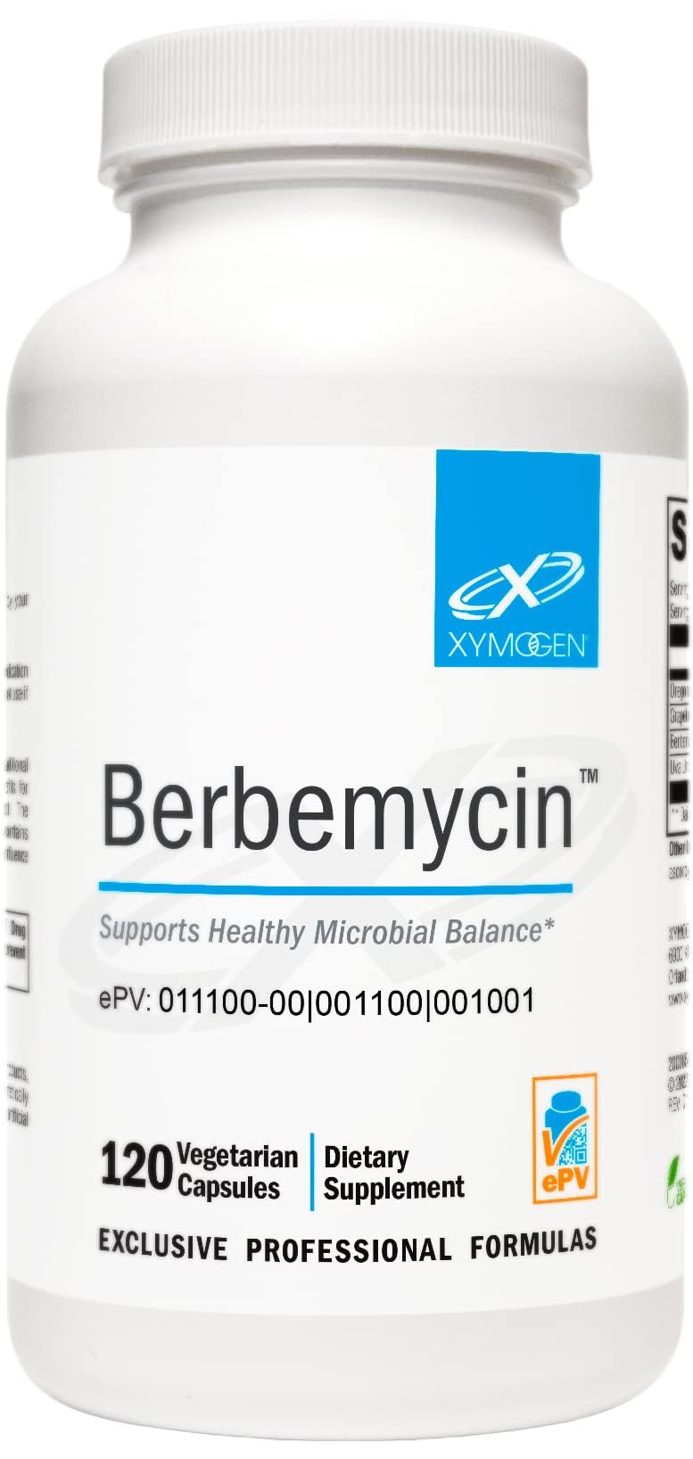 XYMOGEN Berbemycin – Berberine with Oregon Grape Root & Grapefruit Seed (120 Caps)