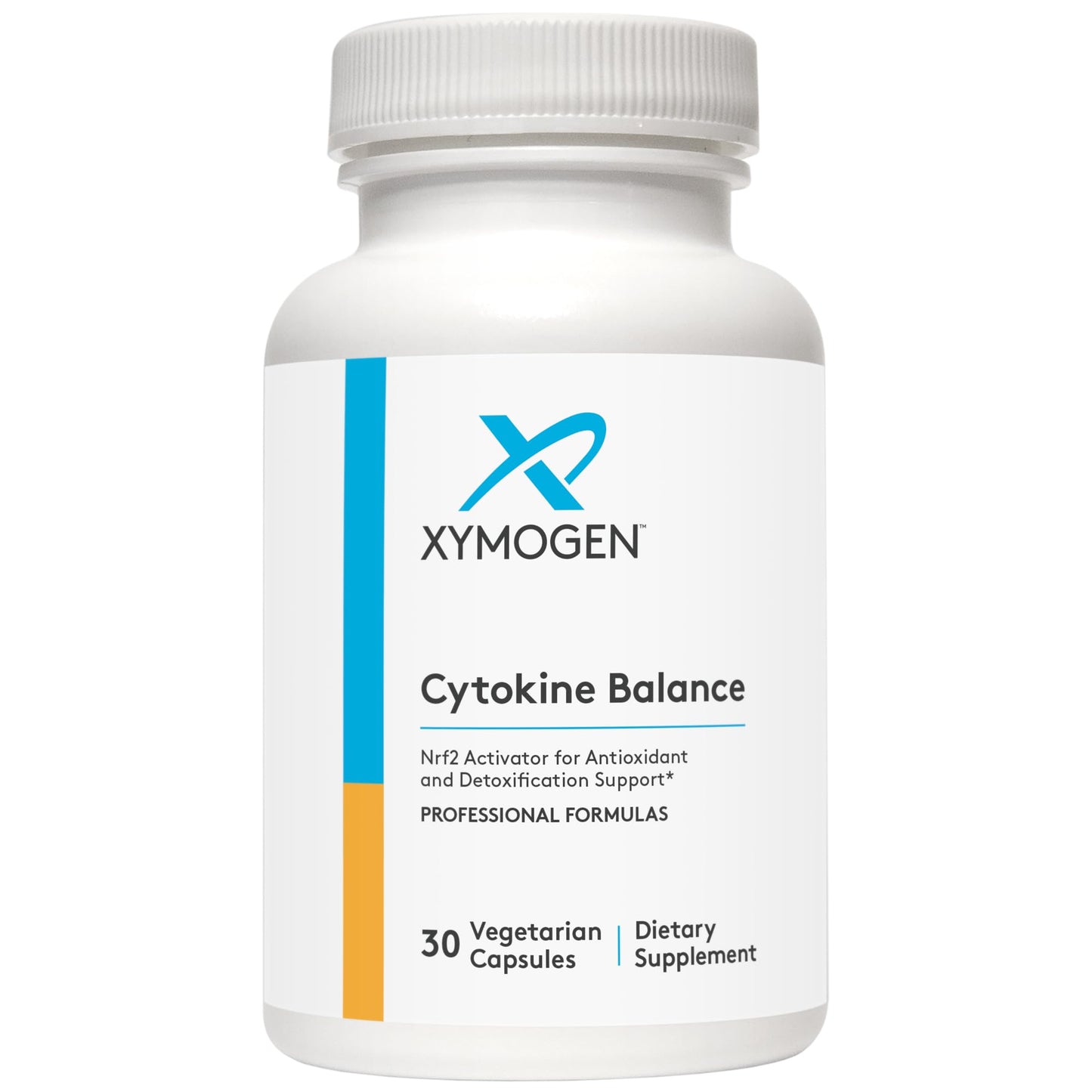 XYMOGEN Cytokine Balance – Antioxidant & Detox Support (Green Tea, Trans-Pterostilbene, Turmeric, Glucoraphanin) – 30 Capsules