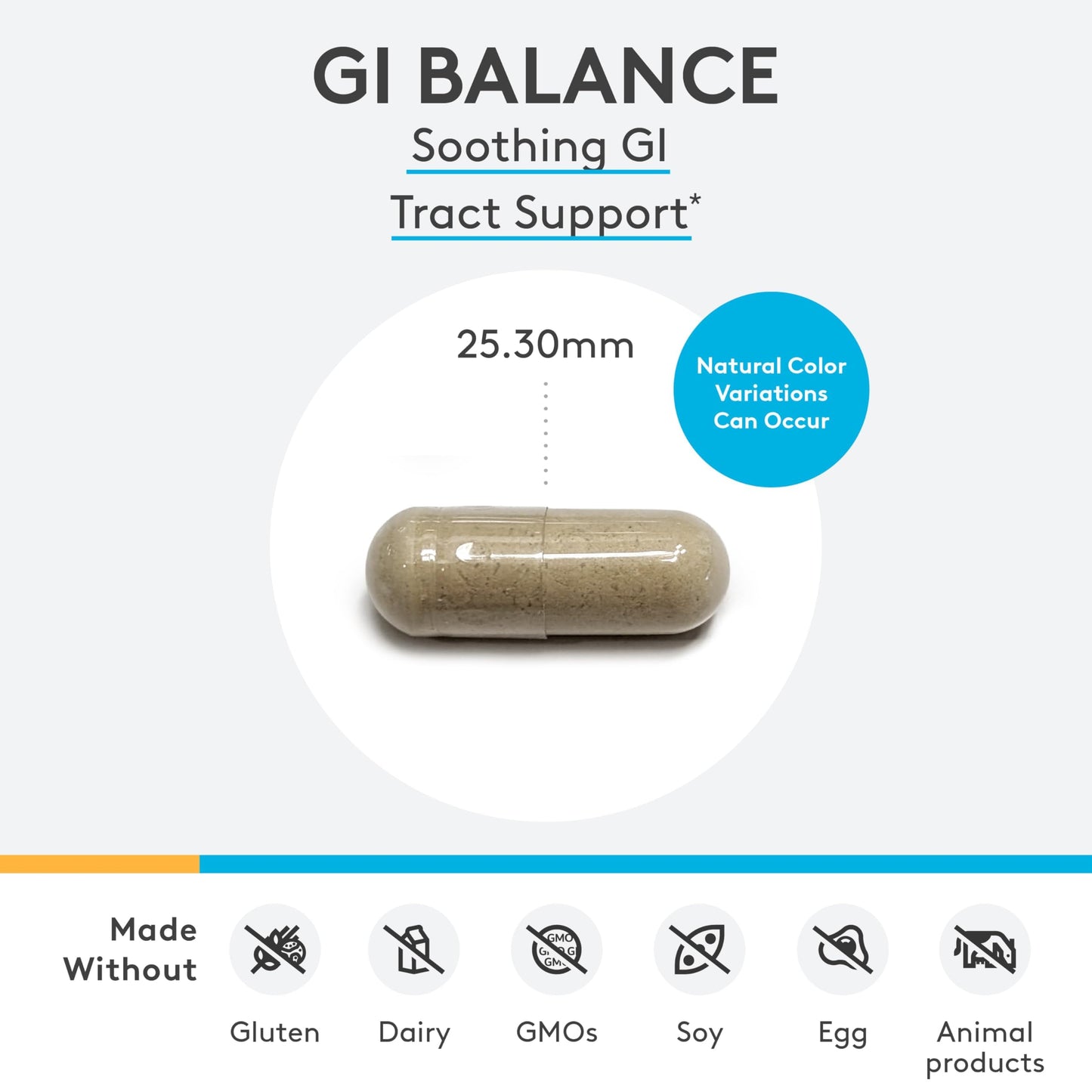 XYMOGEN GI Balance - Soothing GI Tract Support with Marshmallow Root, Licorice, Quercetin, Zinc L-Carnosine, Aloe, Gastric Mucin (150 Capsules)