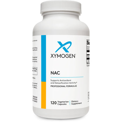 XYMOGEN N-Acetyl-Cysteine 600mg – 120 Capsules | Antioxidant & Detox Support