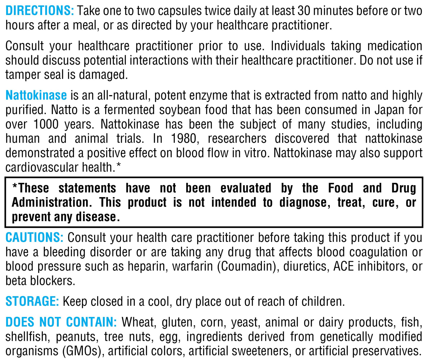 XYMOGEN Nattokinase 2000 FU – Heart Health & Circulation (60 Caps, Gluten Free, Vegan)