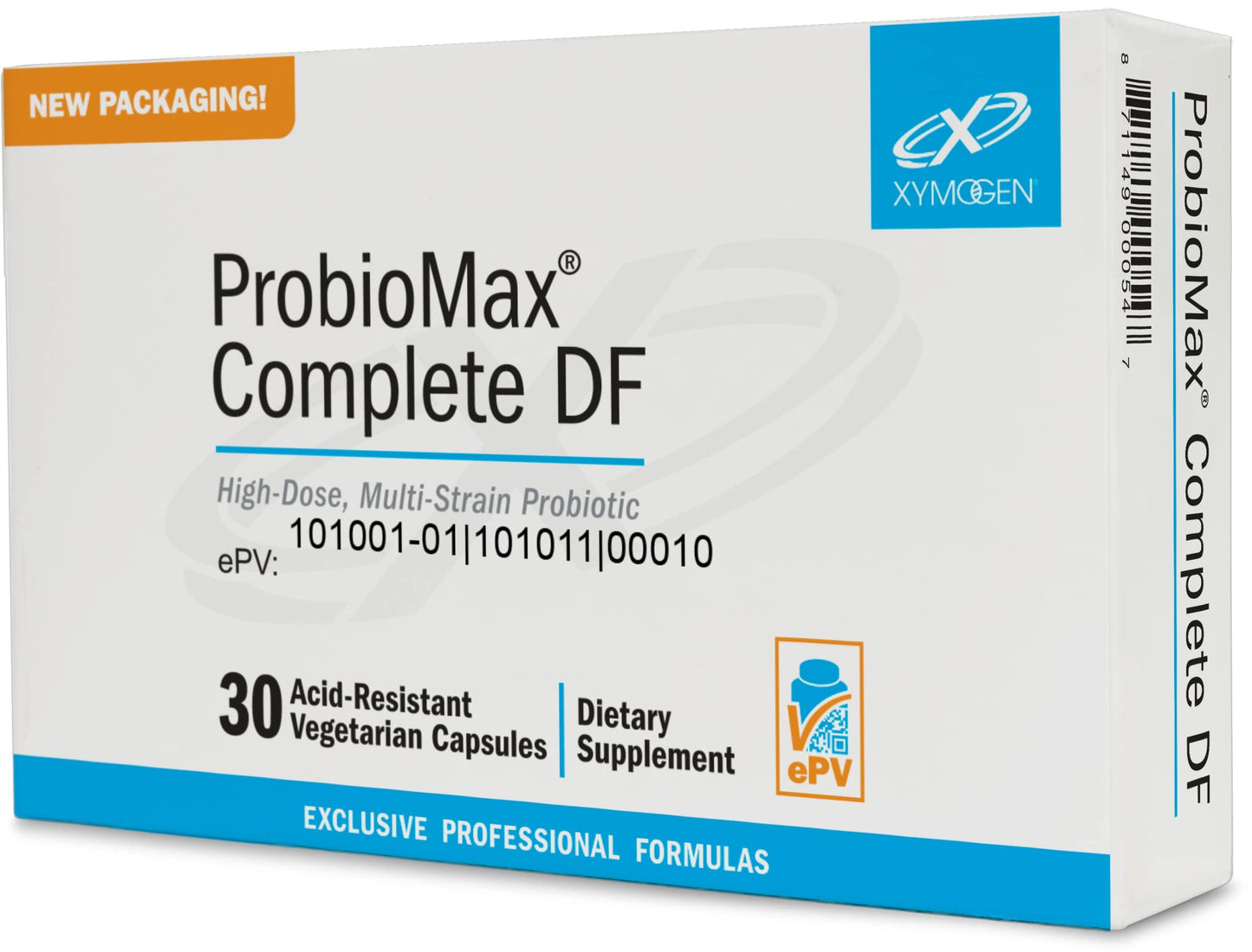 XYMOGEN ProbioMax Complete 45B – 45 Billion CFU Probiotic, Dairy-Free (30 Capsules)