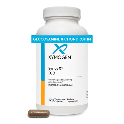 XYMOGEN SynovX DJD – Supports Healthy Joints with MSM, Green-Lipped Mussel (120 Capsules)