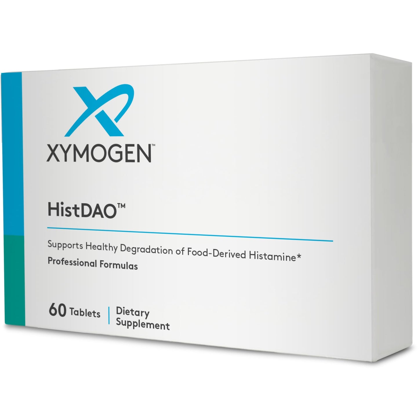 XYMOGEN HistDAO — DAO Enzyme Supplement, 20,000 HDU/Tablet, Digestive Health Support (60 Tablets)