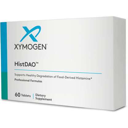XYMOGEN HistDAO — DAO Enzyme Supplement, 20,000 HDU/Tablet, Digestive Health Support (60 Tablets)