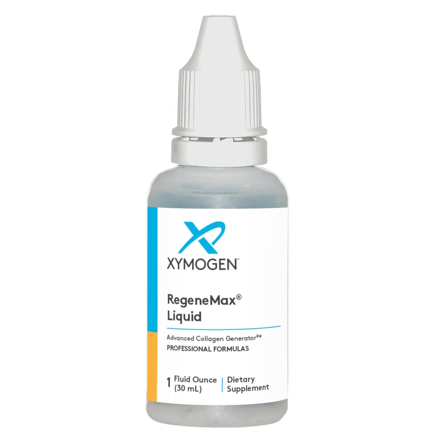 XYMOGEN RegeneMax Liquid: Advanced Collagen Generator with ch-OSA – Supports Bone Health, Reduces Wrinkles, Strengthens Hair & Nails | 1 fl oz