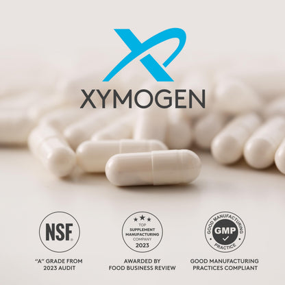 XYMOGEN B Activ Vitamin B Complex with Benfotiamine, Methylfolate, Biotin, B6 & B12 (Methylcobalamin) – Energy & Adrenal Mood Support (90 Capsules)