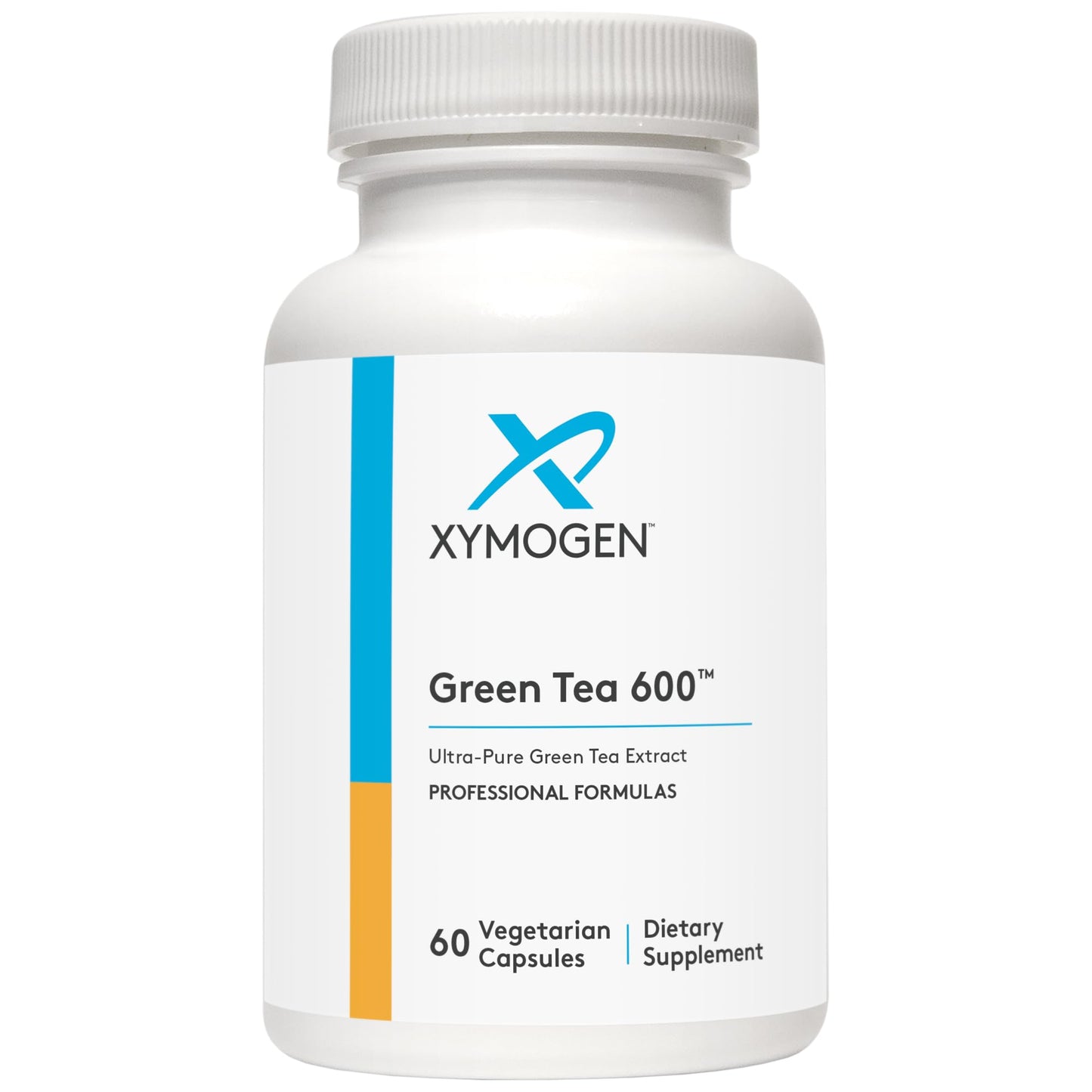 XYMOGEN Green Tea 600 - Ultra Pure Green Tea Extract Capsules - Immune Support, Heart & Brain Health | Gluten Free, Vegan, Non-GMO | 60 Capsules