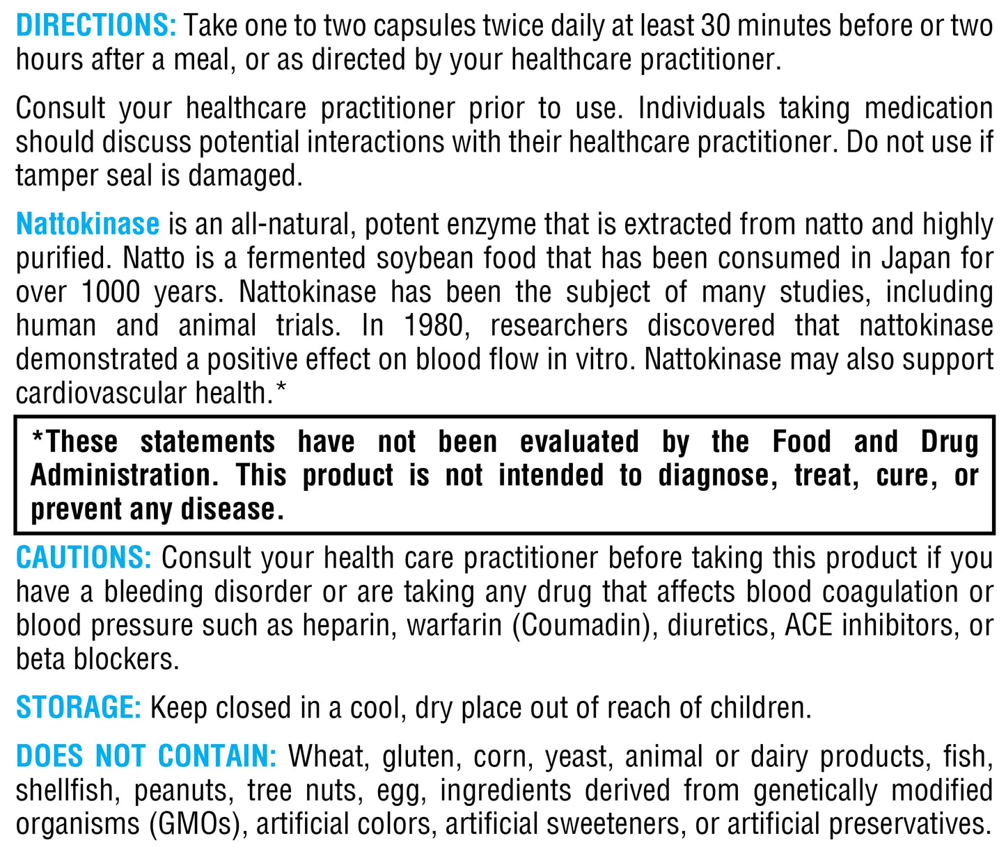 XYMOGEN Nattokinase 2000 FU – Heart Health, Circulation & BP Support (120 Capsules)