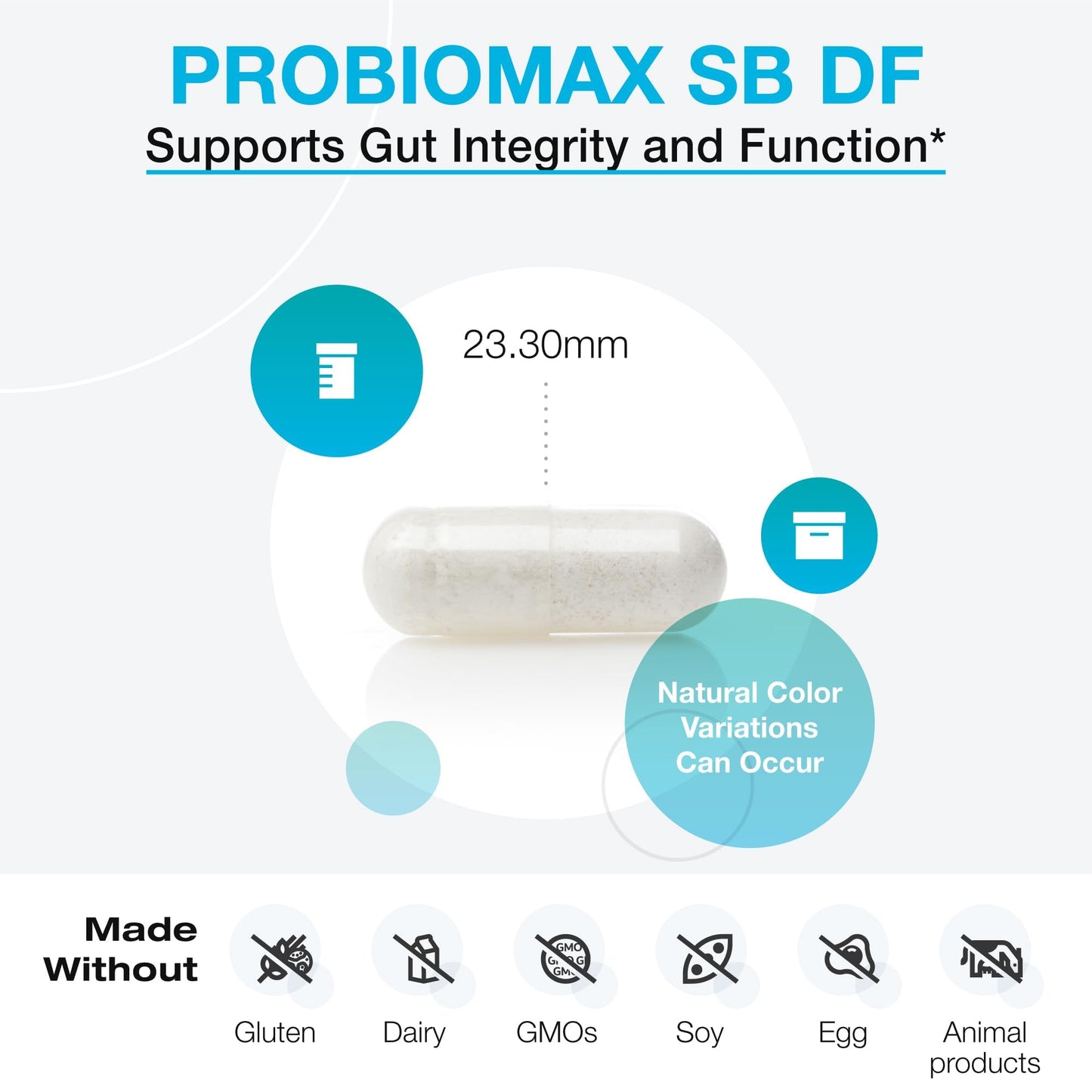 XYMOGEN ProbioMax Sb 35B – 35 Billion CFU Probiotic with HN019 & Saccharomyces boulardii | 30 Vegetarian Capsules