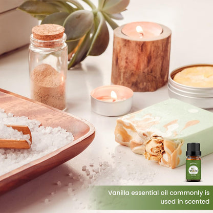 Yethious 2 Pack Vanilla Essential Oil – 100% Pure Organic Vanilla
