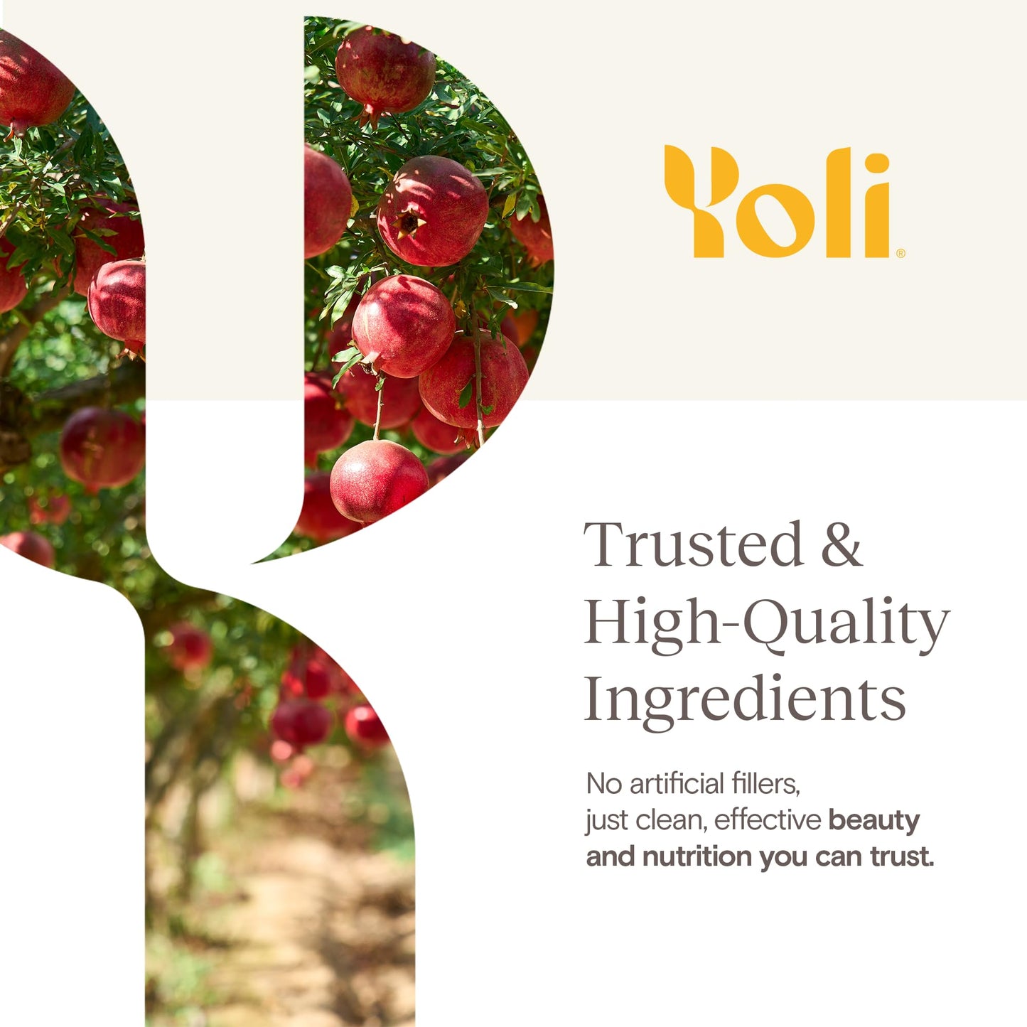 Yoli Glow Biotin & Collagen – Hair, Skin & Nails Multivitamin for Women