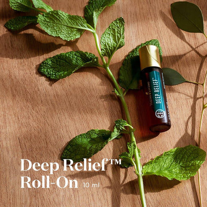 Young Living Deep Relief Roll-On – 10 ml Cooling Essential Oil for Muscles