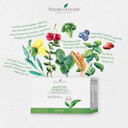 Young Living Master Formula 30 ct — Full-Spectrum Vitamins & Prebiotics